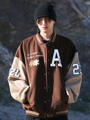 Purifying Eyeballs Homemade Trendy Brand Thin Baseball Uniform Jacket Men
