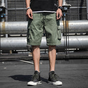 Camouflage five-point tooling shorts