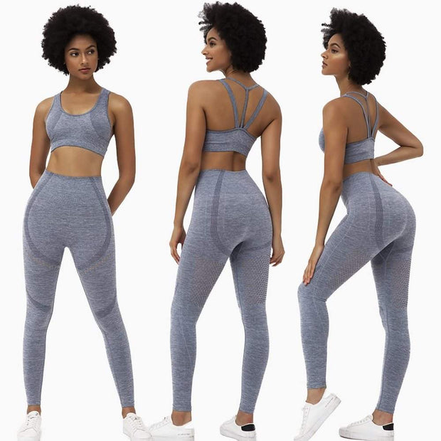 Sports fitness seamless yoga clothing suit