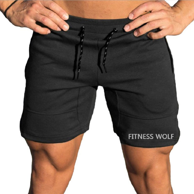 Summer Men's Sports Shorts Plus Size Straight Breathable Five Point Pants