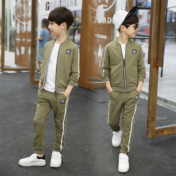 Children's Suit Jacket Long Sleeve Two-Piece Suit