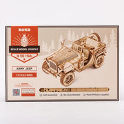 3D Wooden Puzzle Model Toys