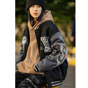 Purifying Eyeballs Homemade Trendy Brand Thin Baseball Uniform Jacket Men