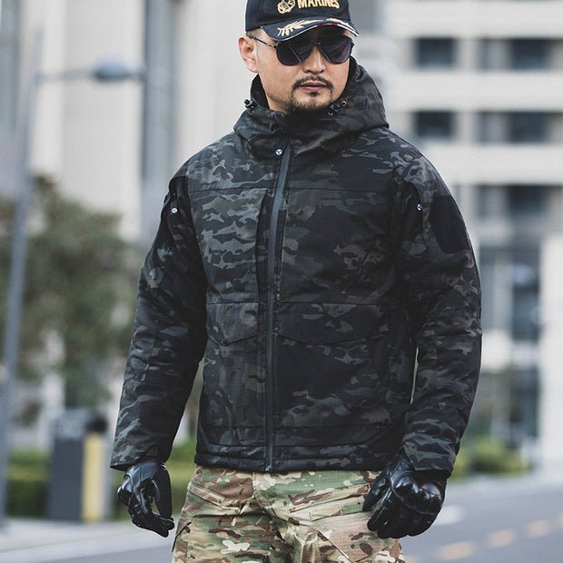 Camouflage Cotton Suit For Men Outdoor Waterproof