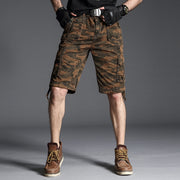 Camouflage Shorts Men's Plus Size Men's Pants Big Pocket Tooling 5-point Pants