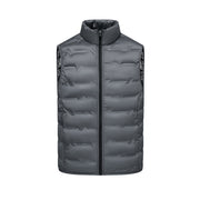 Down Vest Man Warm Autumn And Winter