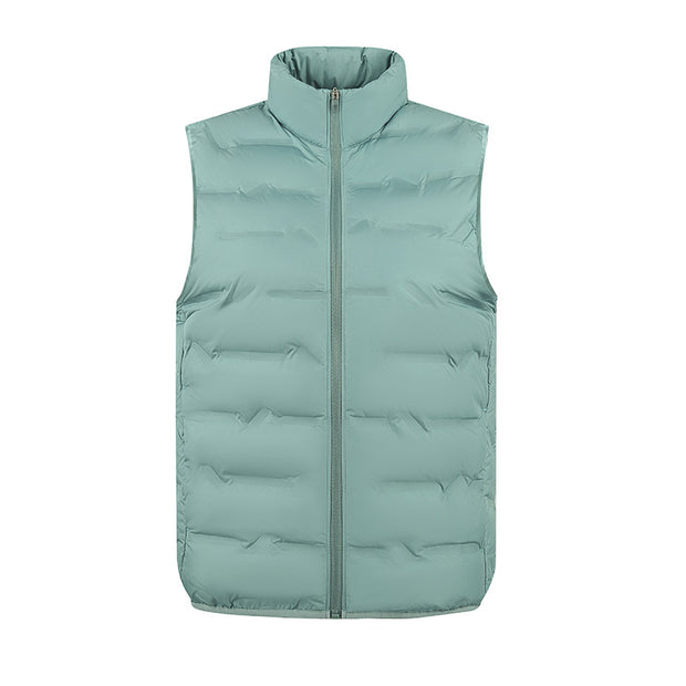 Down Vest Man Warm Autumn And Winter