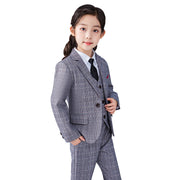 Girls' Little Suit Suit Little Girl Temperament Stage