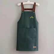 Waterproof And Oil-proof Kitchen Apron For Men And Women At Home