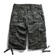 Camouflage Shorts Men's Plus Size Men's Pants Big Pocket Tooling 5-point Pants